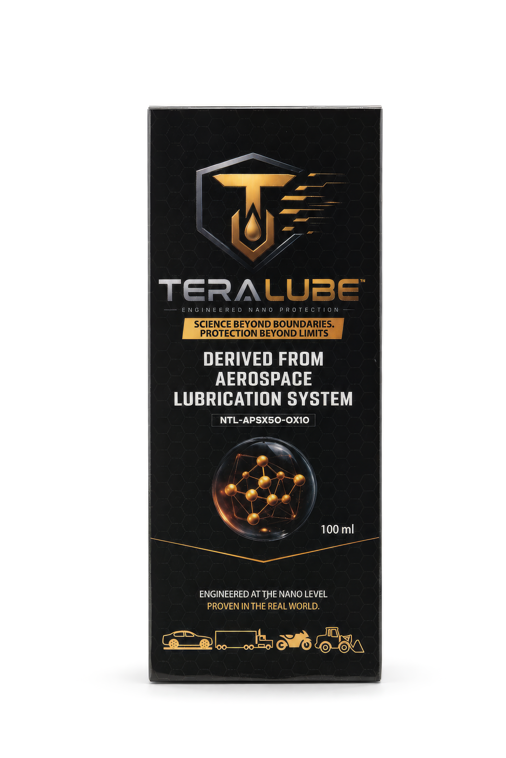 Teralube 100ml - Advanced Lubricant Additive for Petrol, Diesel, Hybrid, LPG & CNG Engines, Royal Enfield Bikes, Cars, SUVs Up to 1500cc & Manual Gearboxes