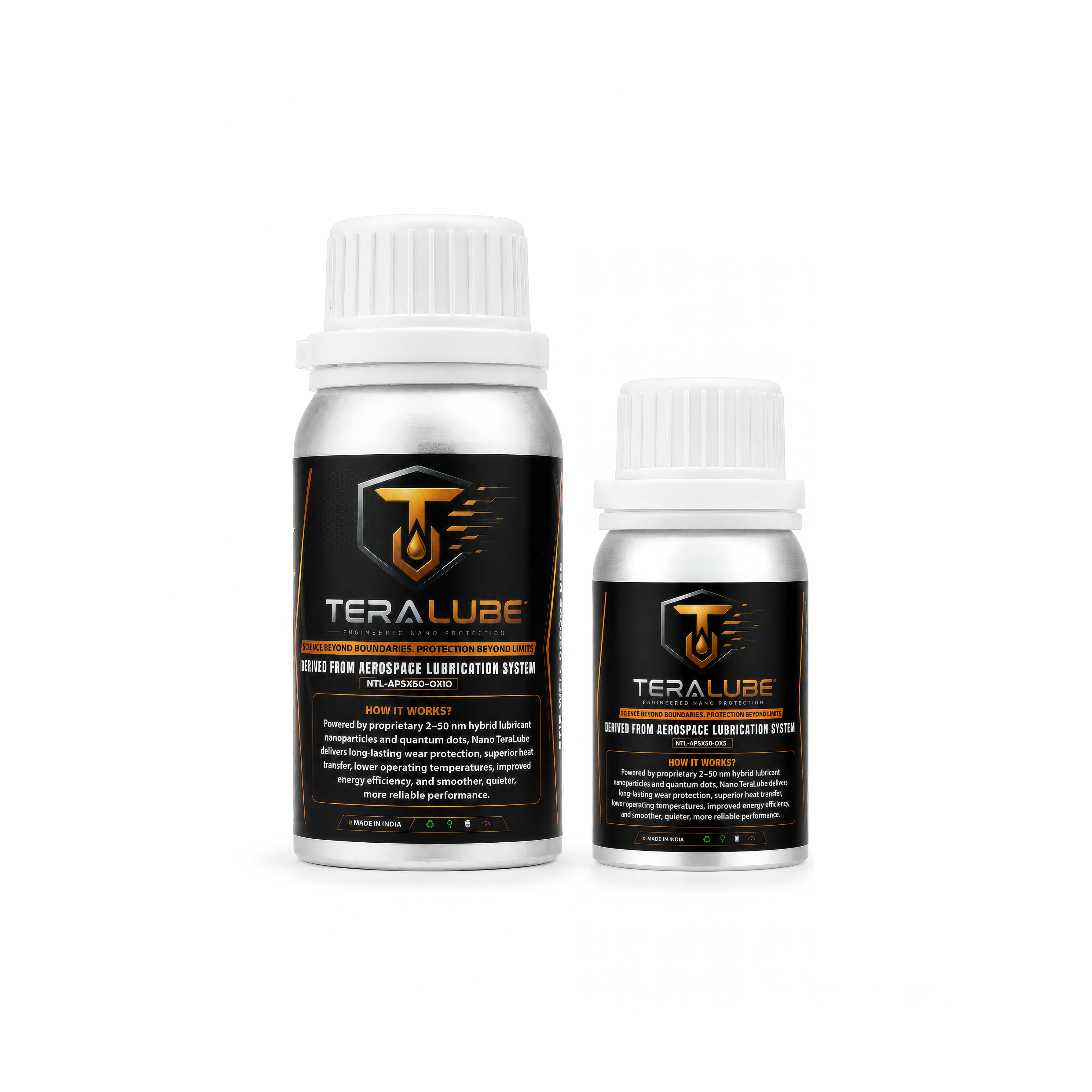 Teralube Combo Pack (100ml + 50ml) for All Hybrid,Petrol,Diesel,LPG&CNG Engines of Cars,SUVs & MPVs 1600cc to 2800cc