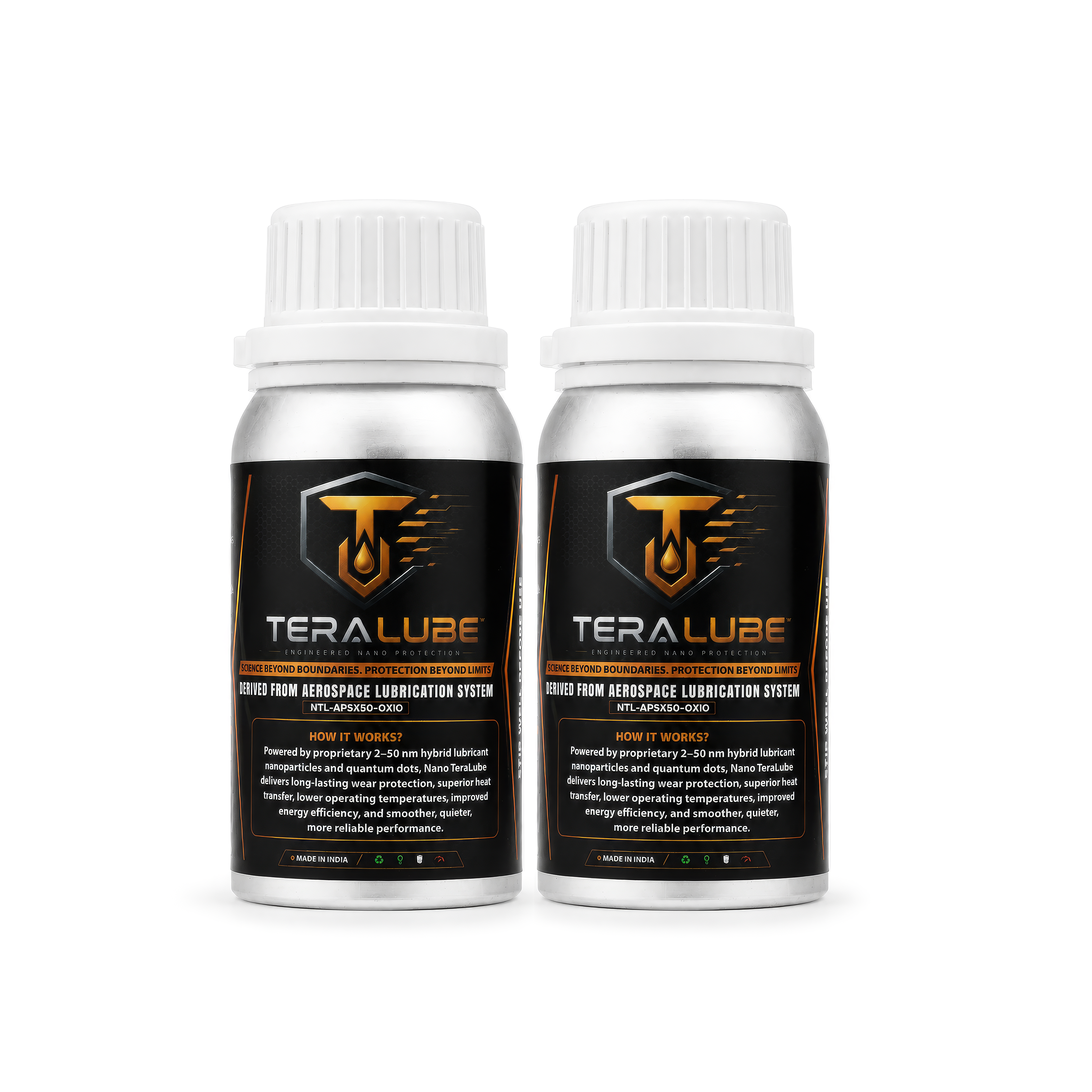 Teralube 100ml (Pack of 2 ) for Hybrid,Petrol,Diesel,LPG&CNG Engines of Cars,SUVs & MPVs above 2900cc to 4000cc